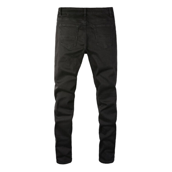 Shiny Black Jeans – Bild 2