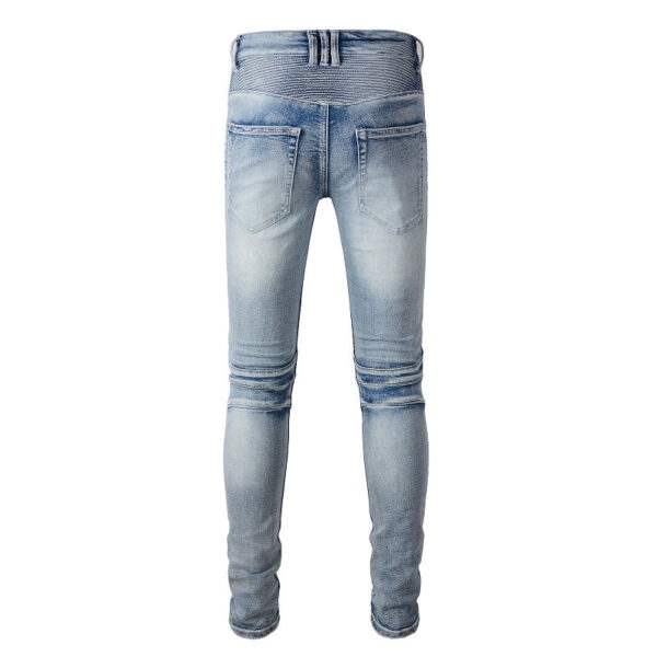 Jeans Biker Blue – Bild 2