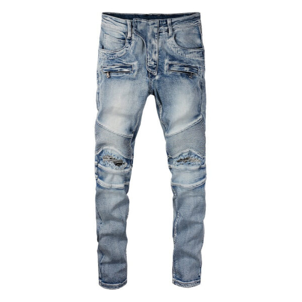 Jeans Biker Blue