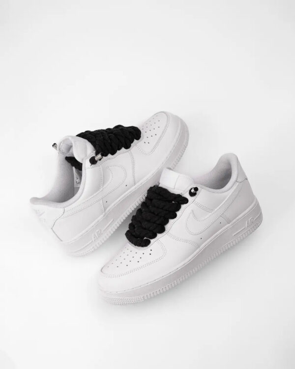 AF1 Schwarze Seile